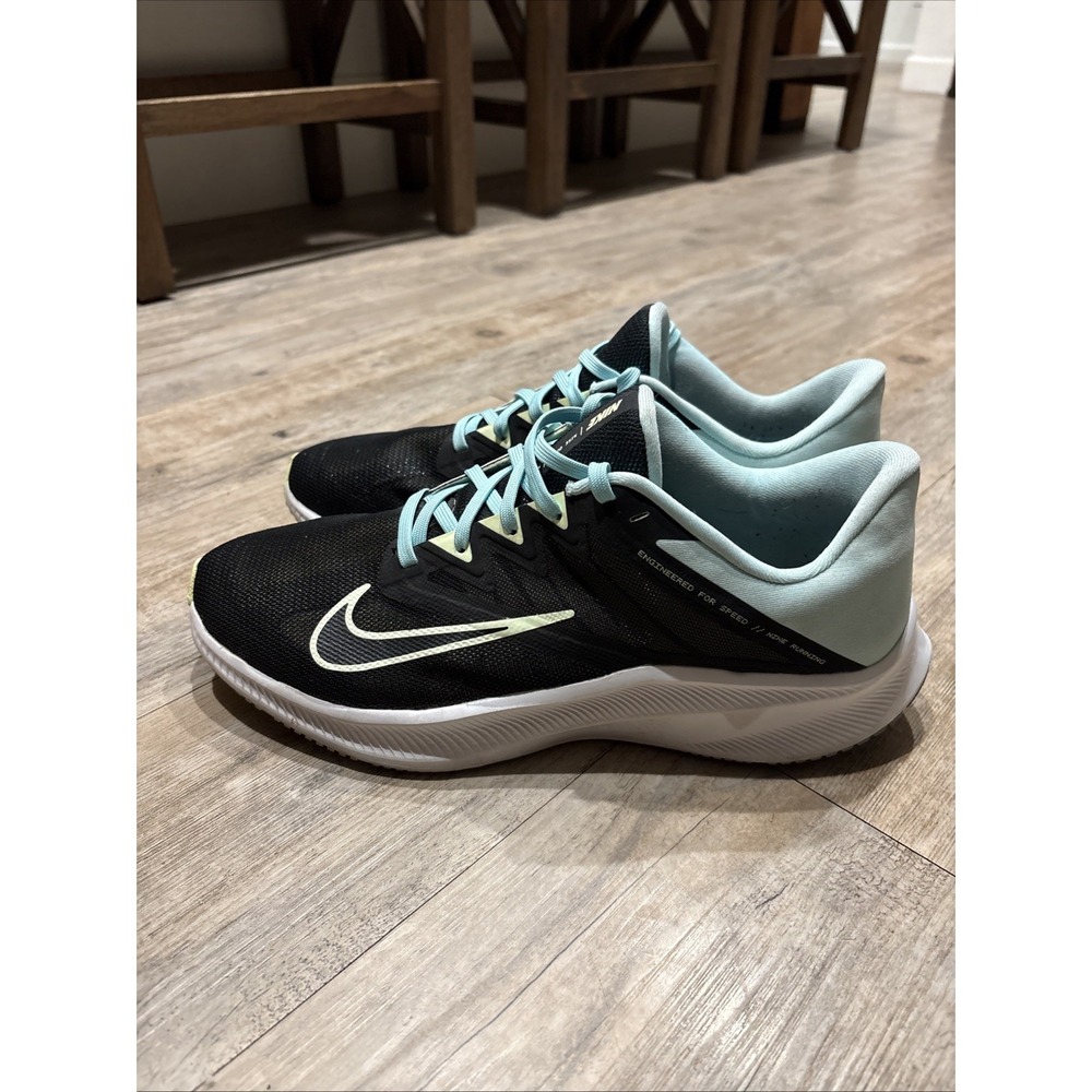Nike Womens Quest 3 CD0232-005 Black Running Shoes Sneakers Size 12 - Picture 3 of 10